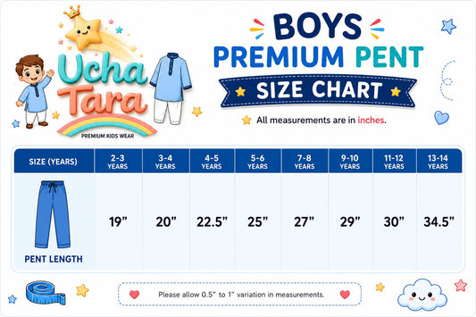 Boys premium denim pent