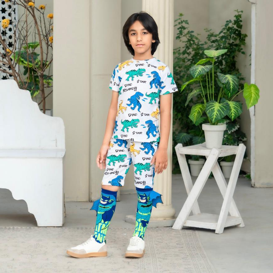 Boys premium printed suit