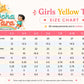 Girls premium yellow top