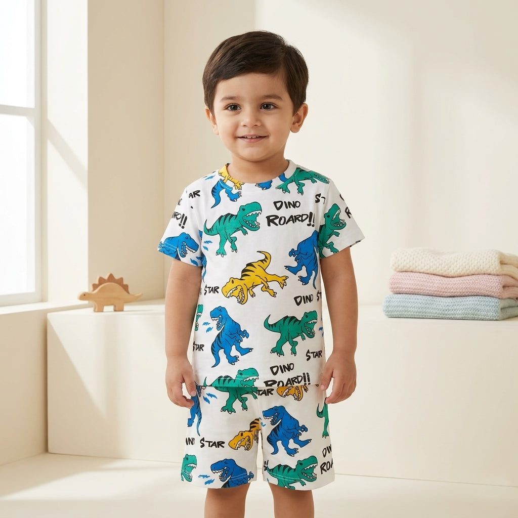 Boys premium printed suit