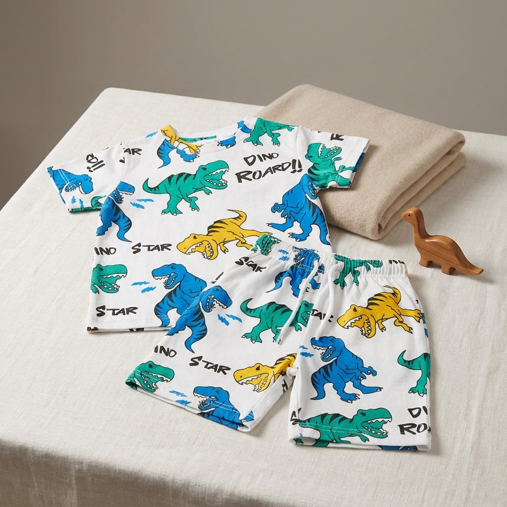 Boys premium printed suit